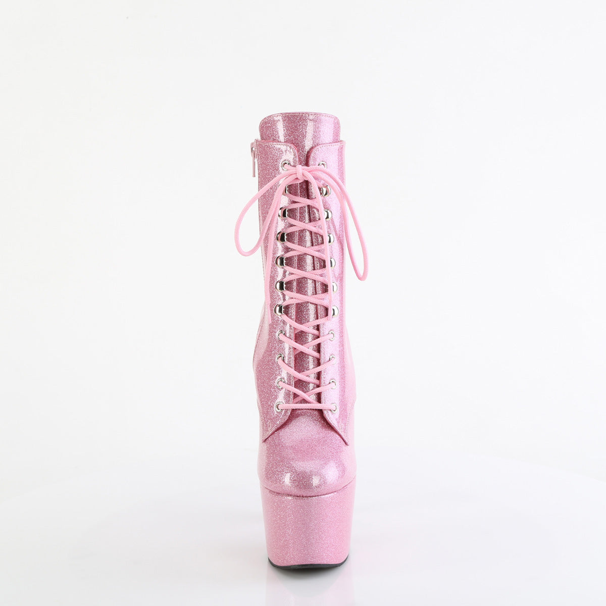 ADORE-1020GP Baby Pink Glitter Calf High Boots Multi view 5