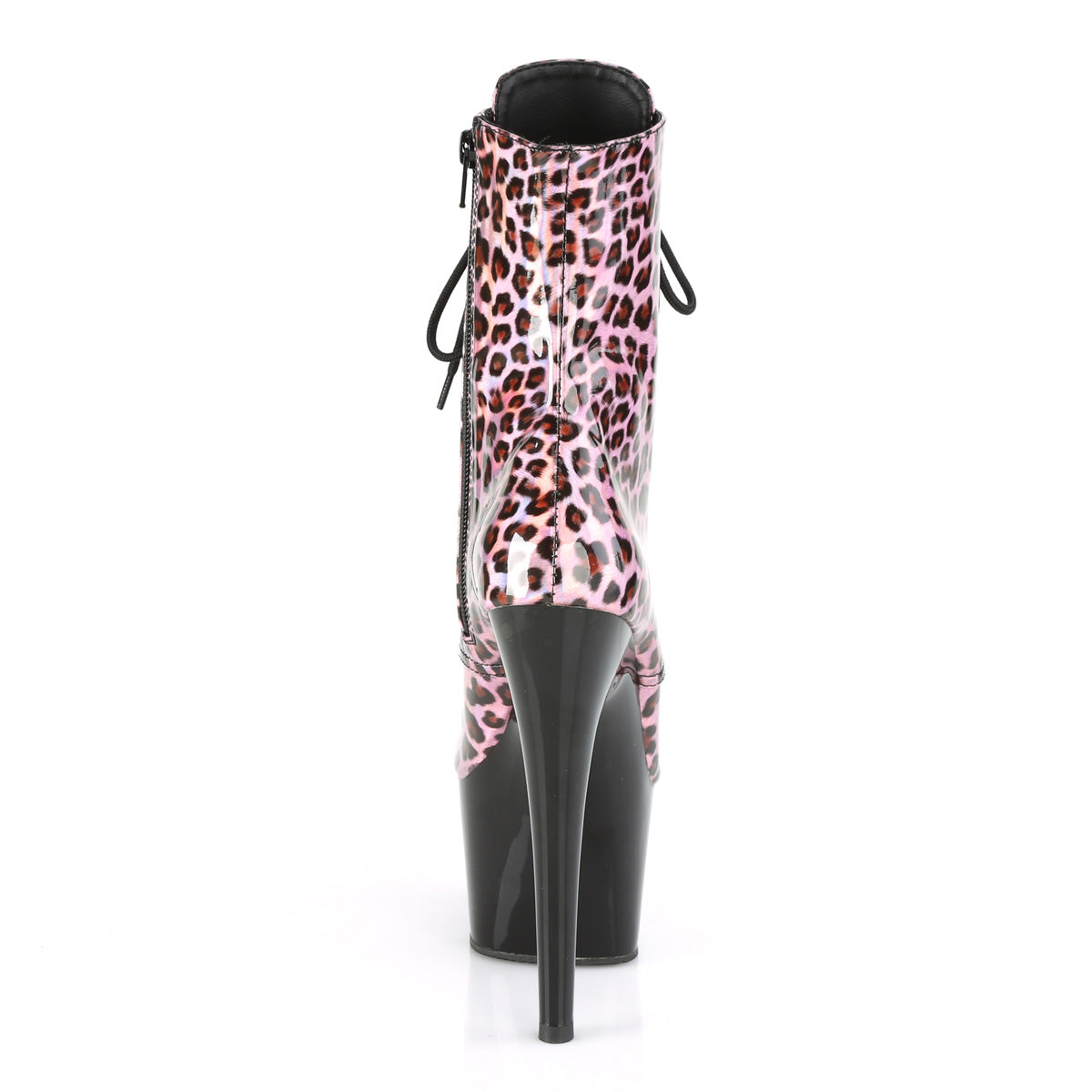 ADORE-1020LP Black & Multi Colour Calf High Boots Black & Pink Multi view 3