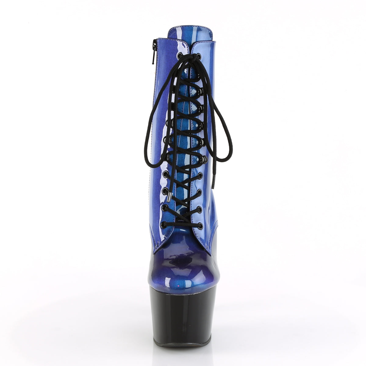 ADORE-1020SHG Black & Purple Calf High Boots Black & Purple Multi view 5