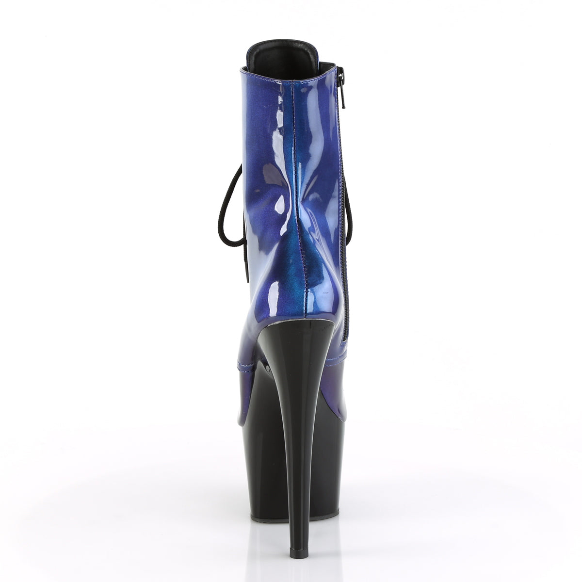 ADORE-1020SHG Black & Purple Calf High Boots Black & Purple Multi view 3