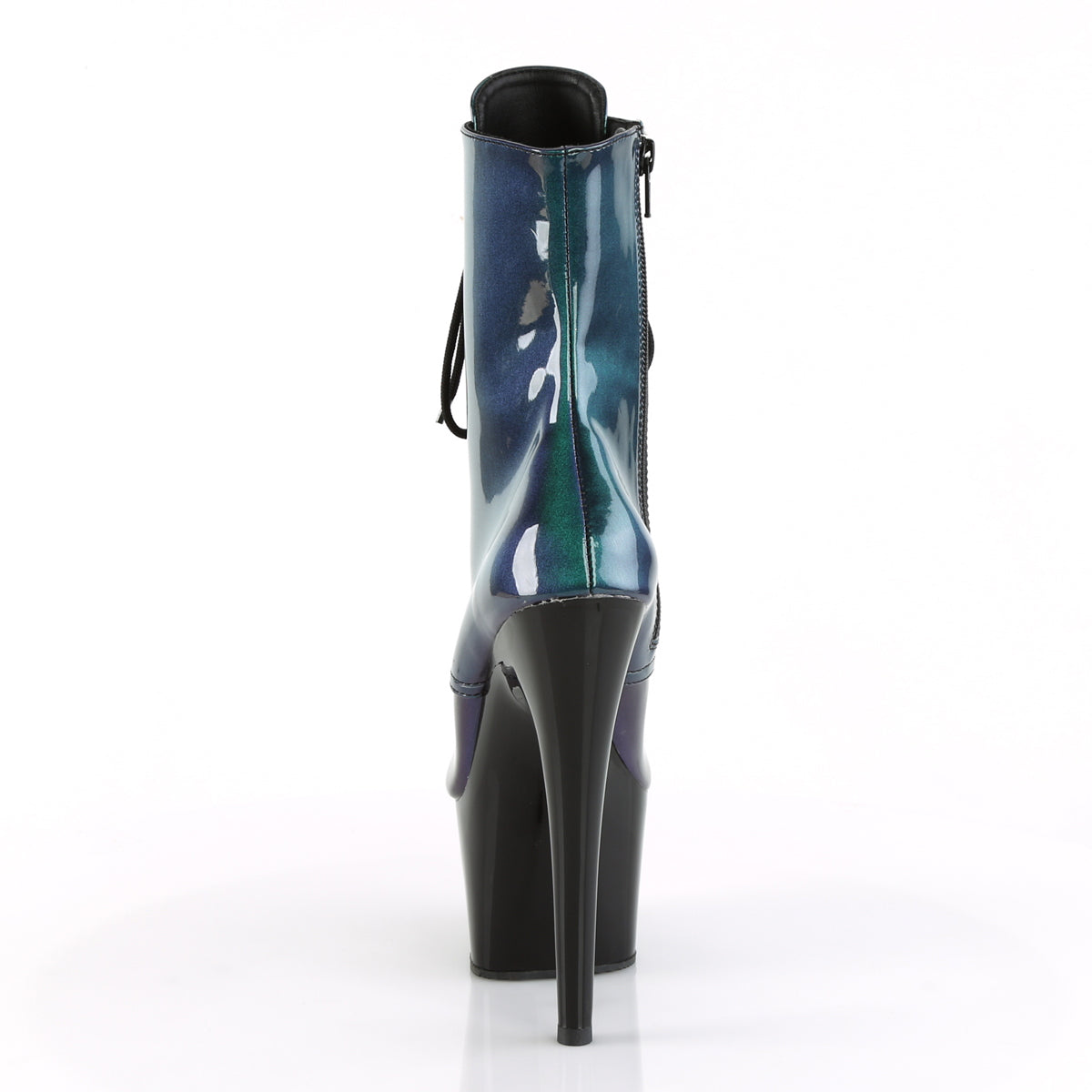 ADORE-1020SHG Black & Purple Calf High Boots Black & Purple Multi view 3