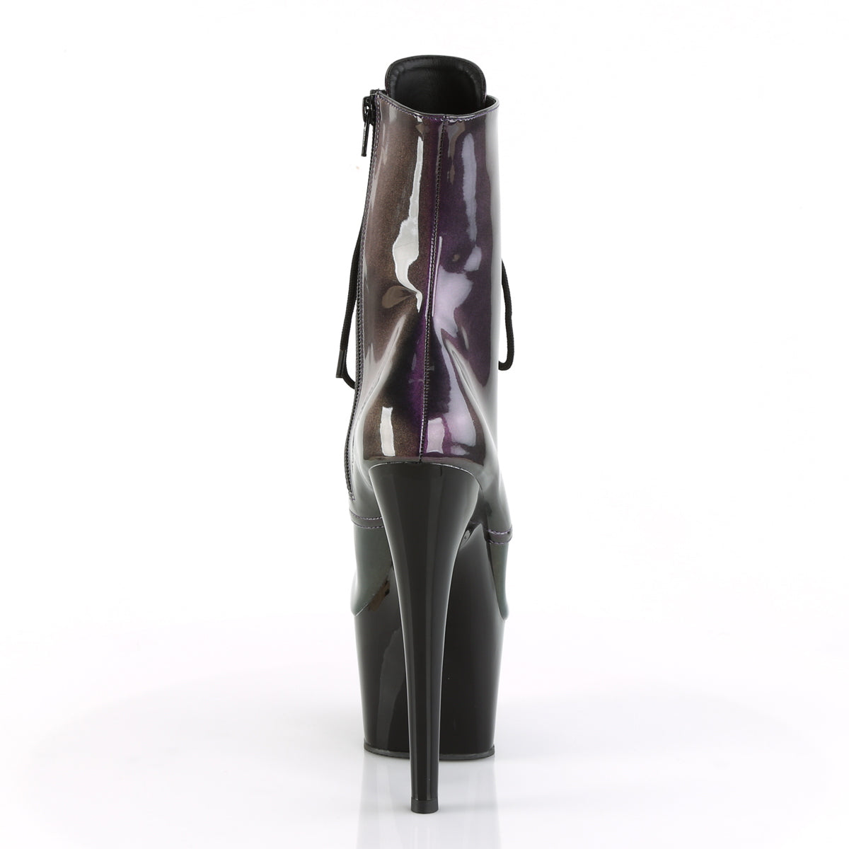 ADORE-1020SHG Black & Purple Calf High Boots Black & Purple Multi view 3
