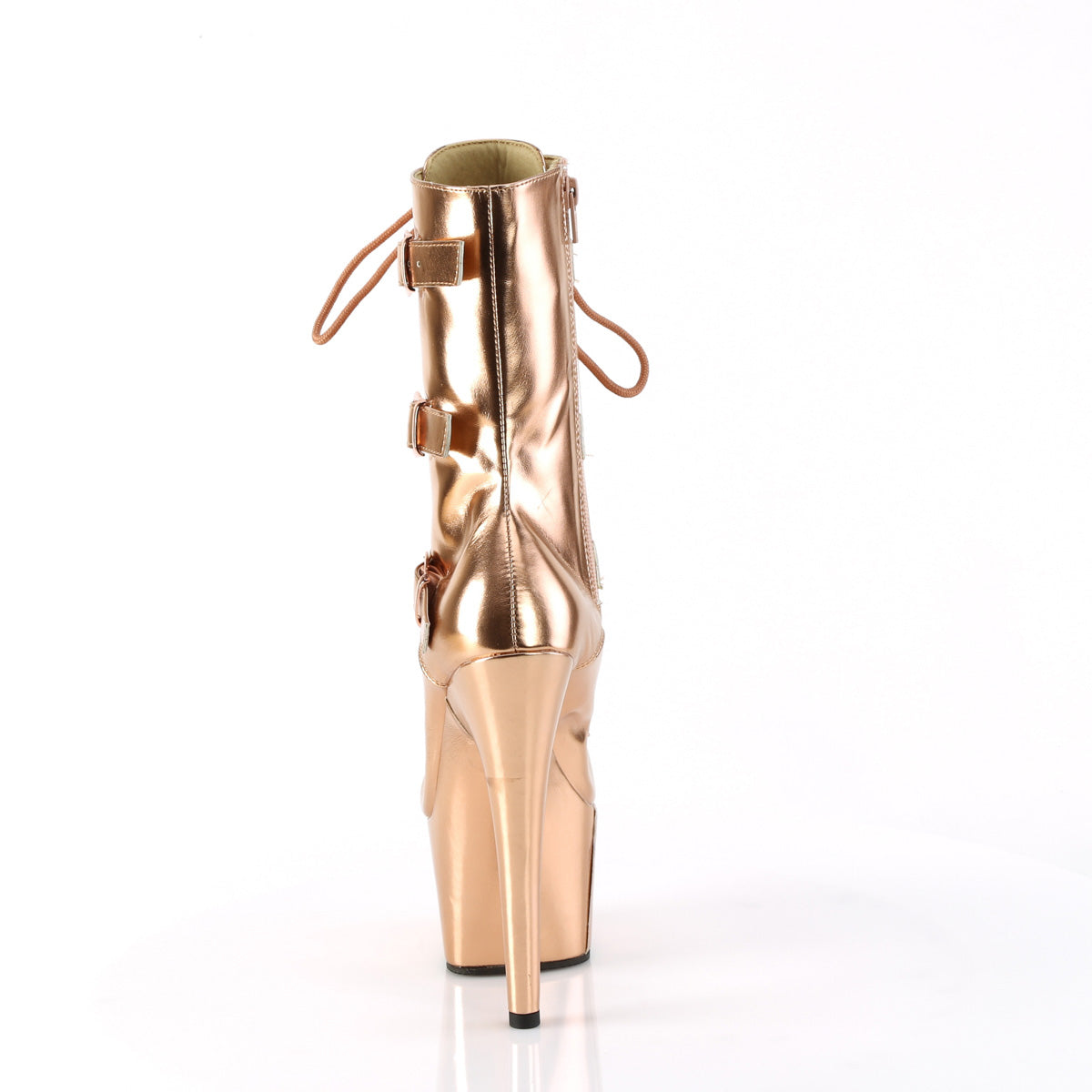 ADORE-1043 Calf High Boots Rose Gold Multi view 3