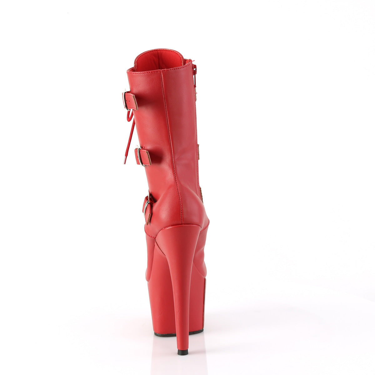 ADORE-1043 Calf High Boots Red Multi view 3
