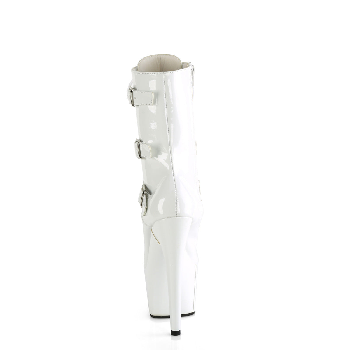ADORE-1043 Calf High Boots White Multi view 3