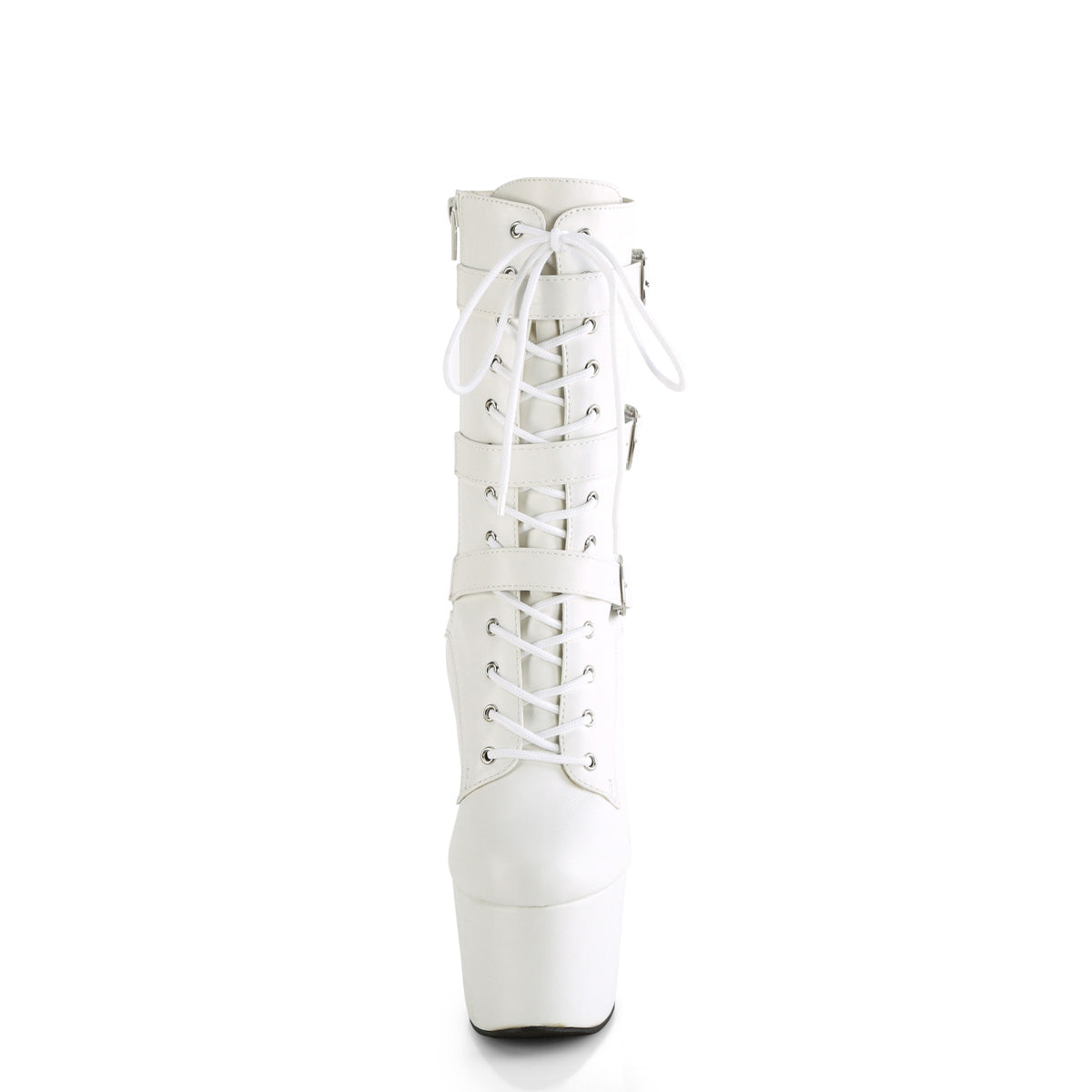 ADORE-1043 Calf High Boots White Multi view 5