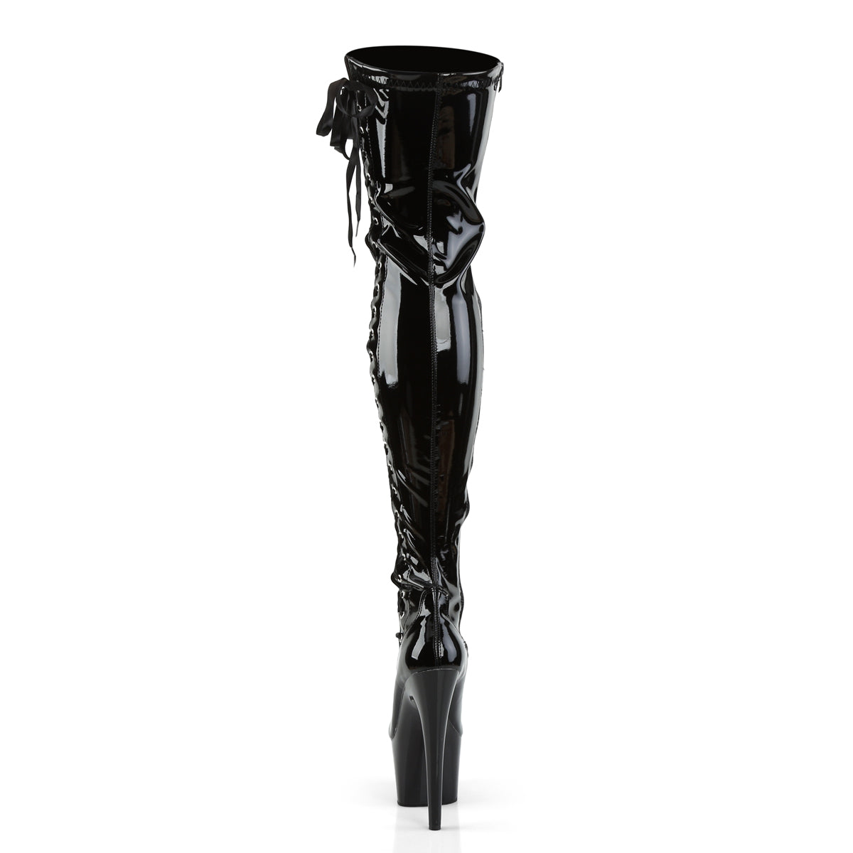 ADORE-3050 Black Thigh High Boots Multi view 3