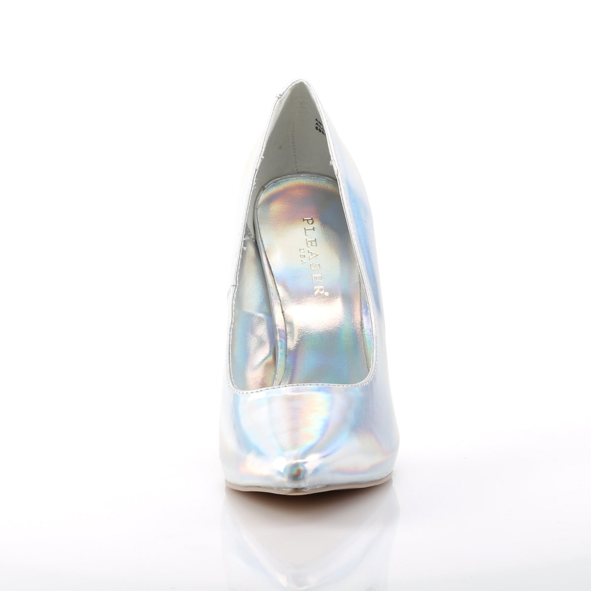 AMUSE-20 Silver Court High Heel Silver Multi view 5