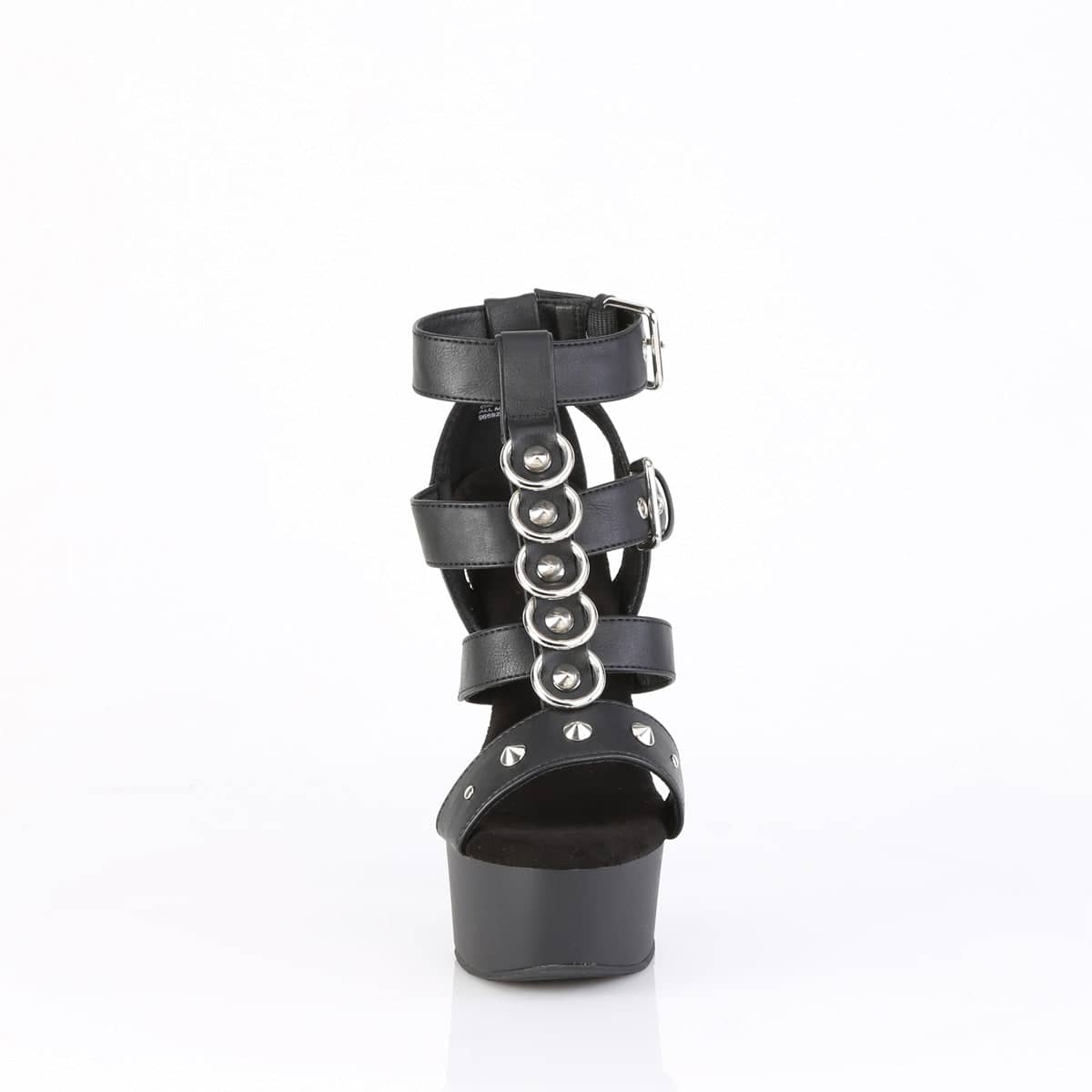 CAPTIVA-658 Strappy T-Strap Close Back Sandal