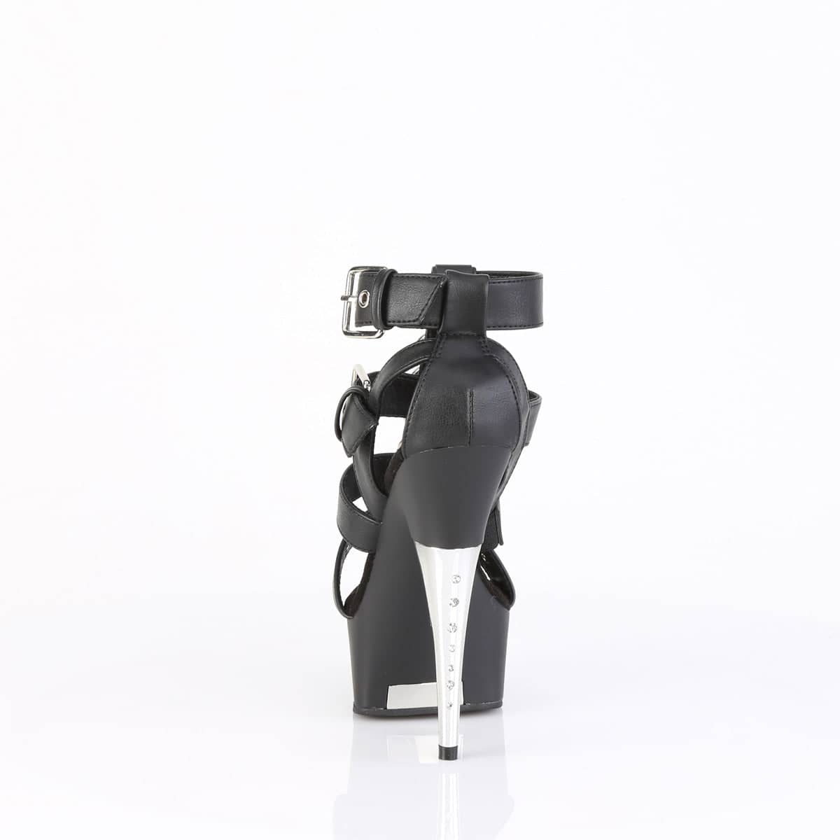CAPTIVA-658 Strappy T-Strap Close Back Sandal