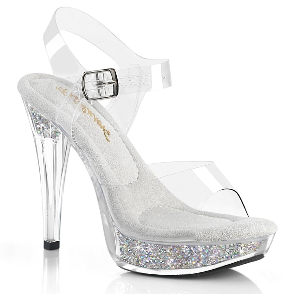 COCKTAIL-508RSI Clear Sandals UK 6