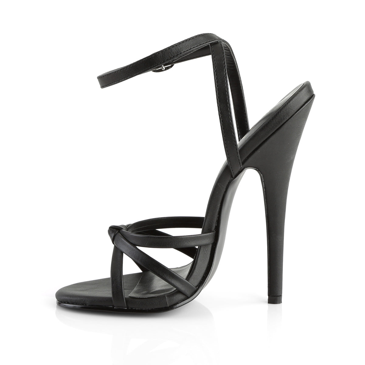 DOMINA-108 Black Ankle High Heel Multi view 4