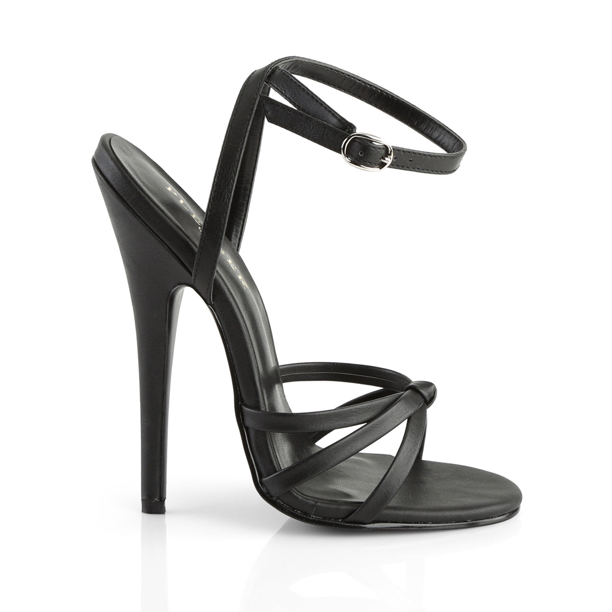 DOMINA-108 Black Ankle High Heel Multi view 2