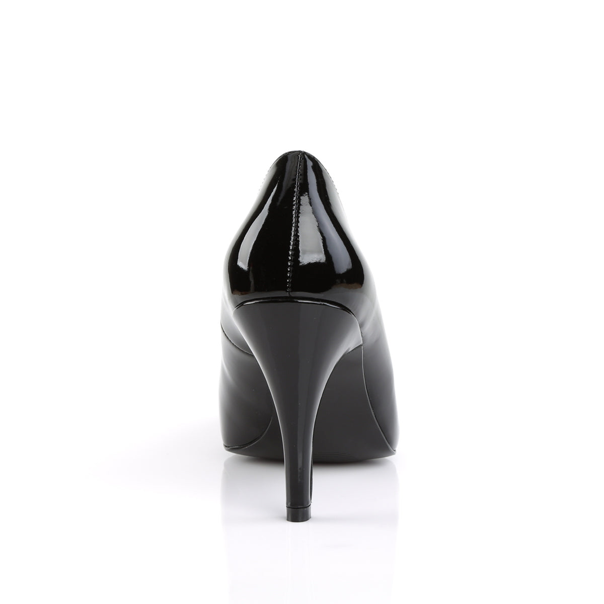 DREAM-420 Black Patent Court High Heel Black Multi view 3