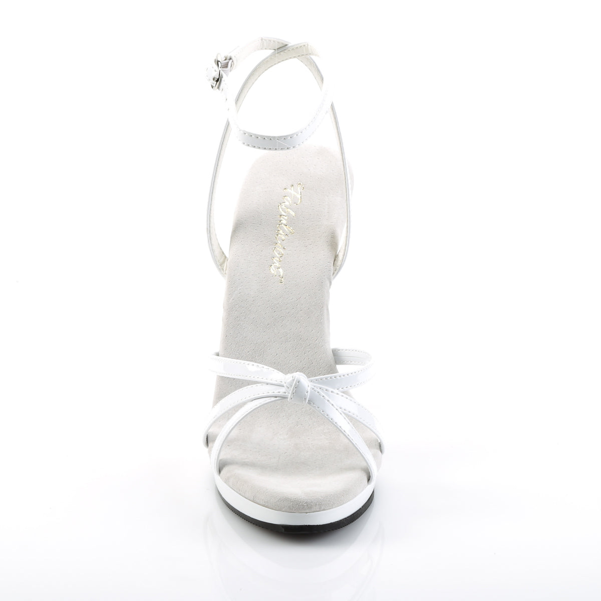 FLAIR-436 Black Leather Strappy Sandal Multi view 5