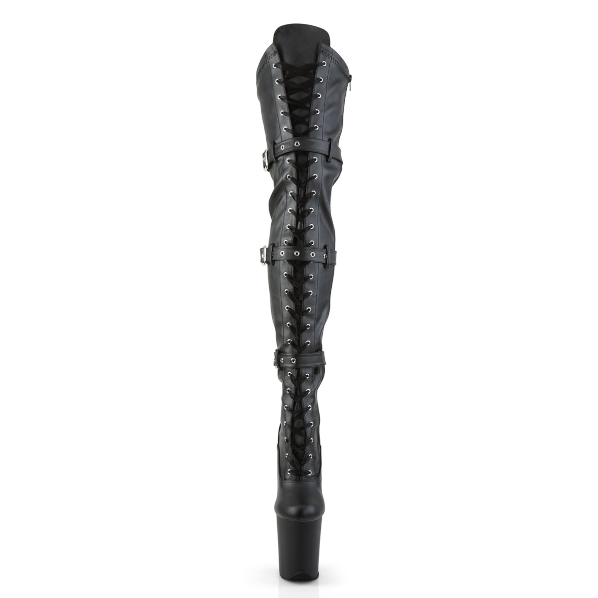 FLAMINGO-3028 Thigh High Boots Black Multi view 5