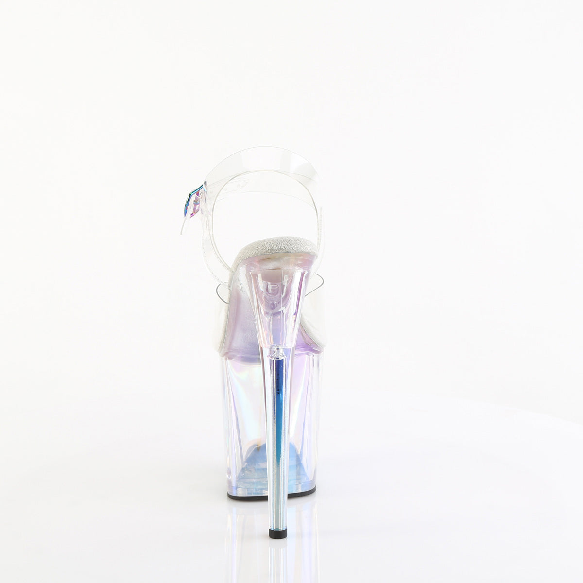 FLAMINGO-808HT Ankle Strap Sandal Clear Multi view 3