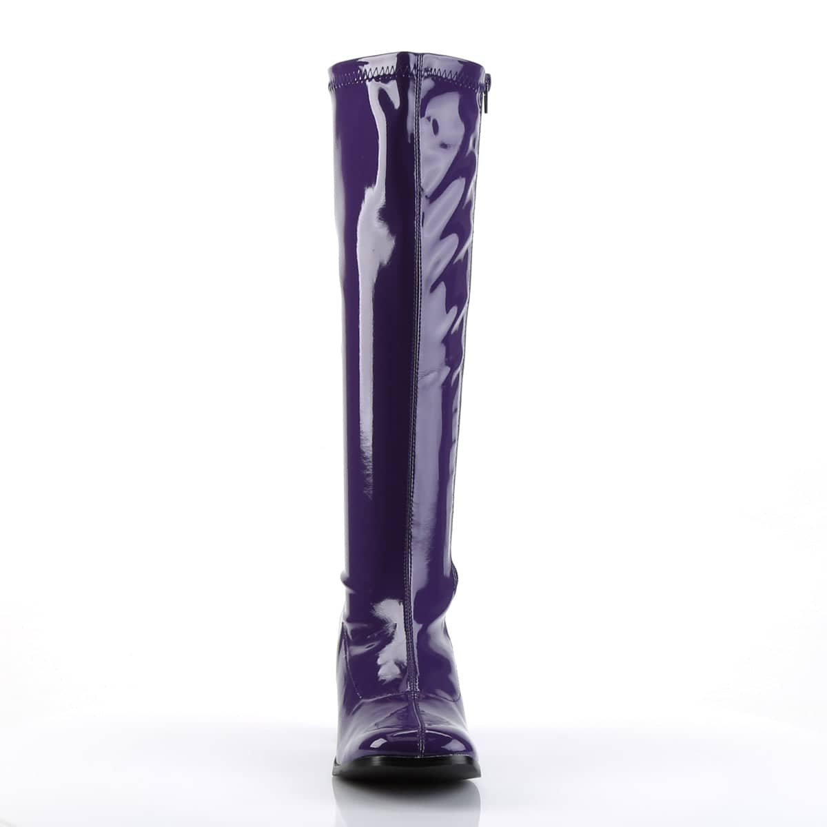GOGO-300 Purple Knee High Boots