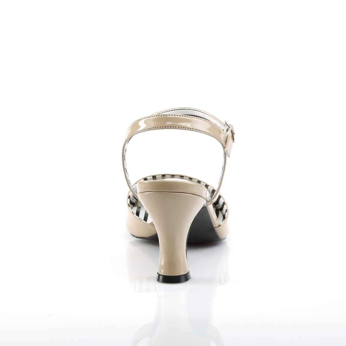 JENNA-09 Black Ankle Court Heel Nude Multi view 3