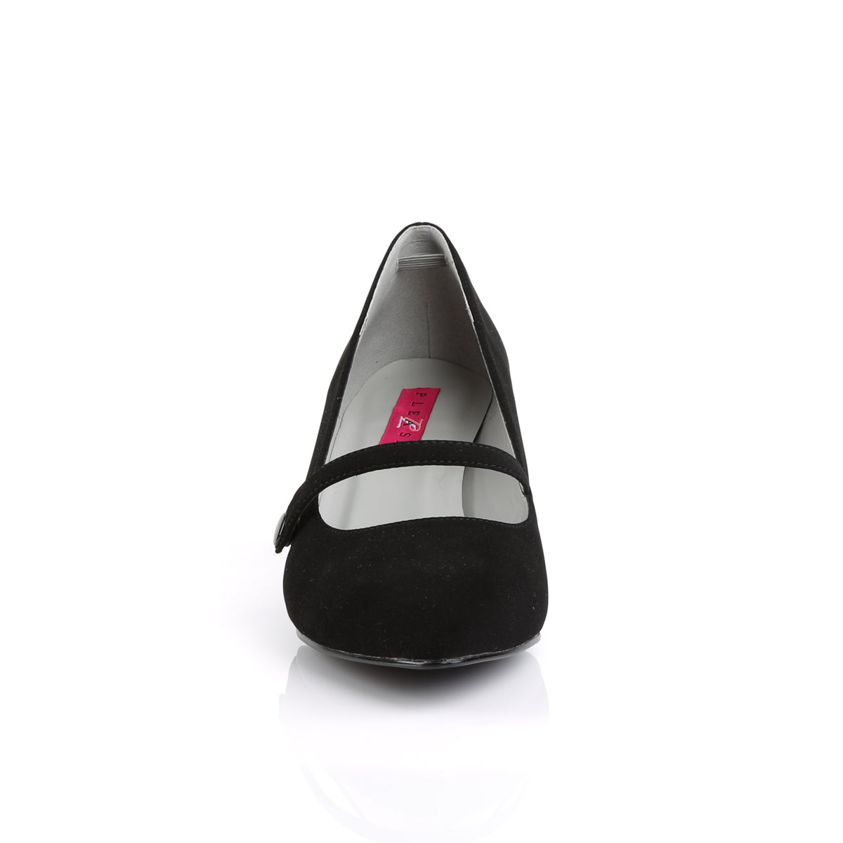 KITTEN-03 Nude Mary Jane Heel Black Multi view 5