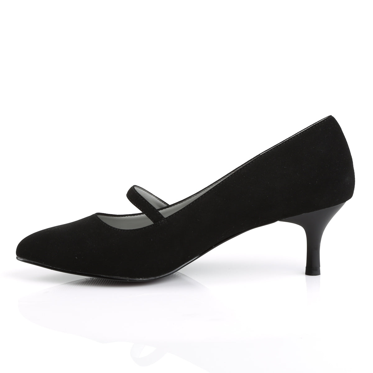 KITTEN-03 Nude Mary Jane Heel Black Multi view 4
