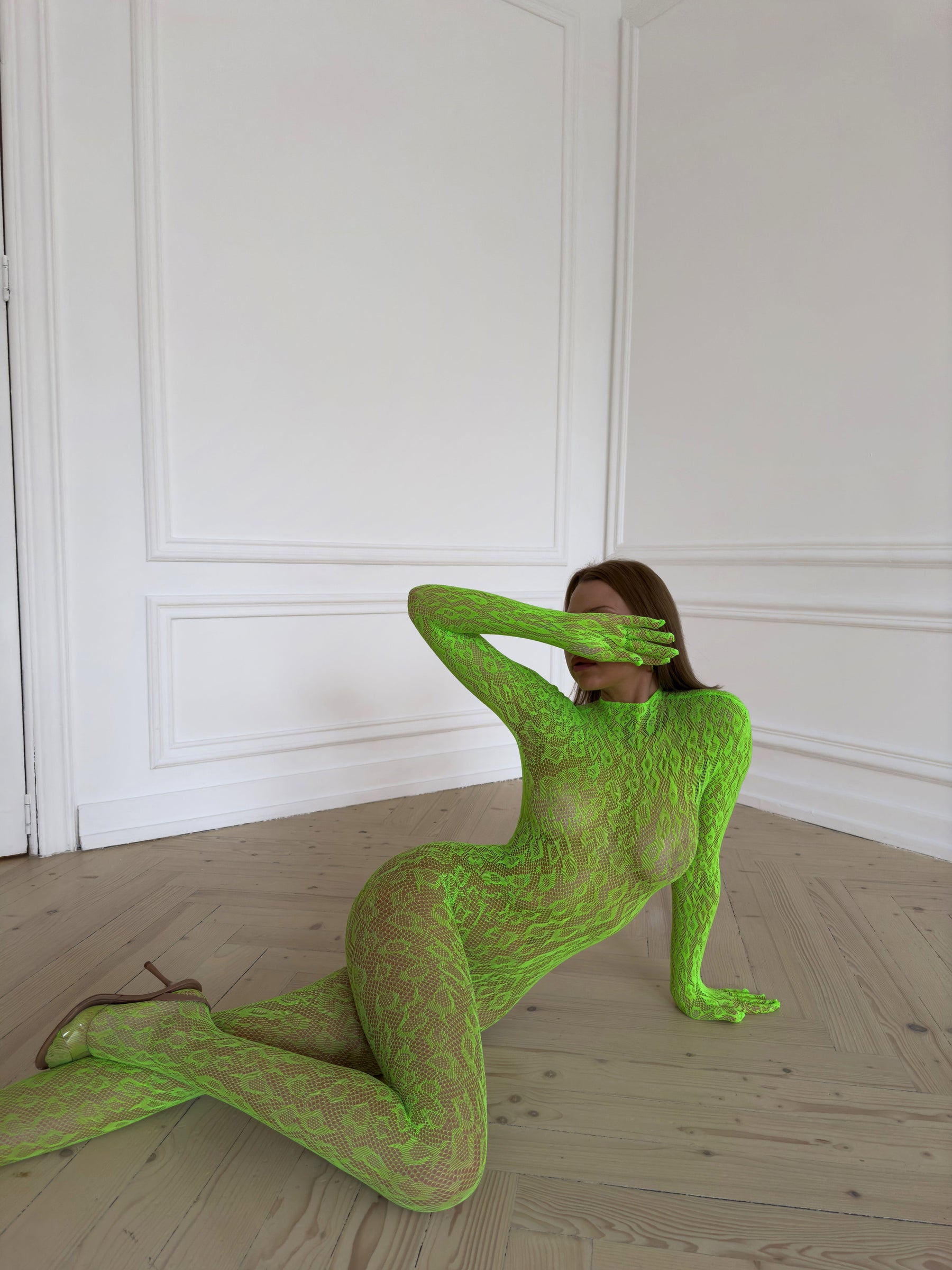 LIBIDO Bodystocking - Neon