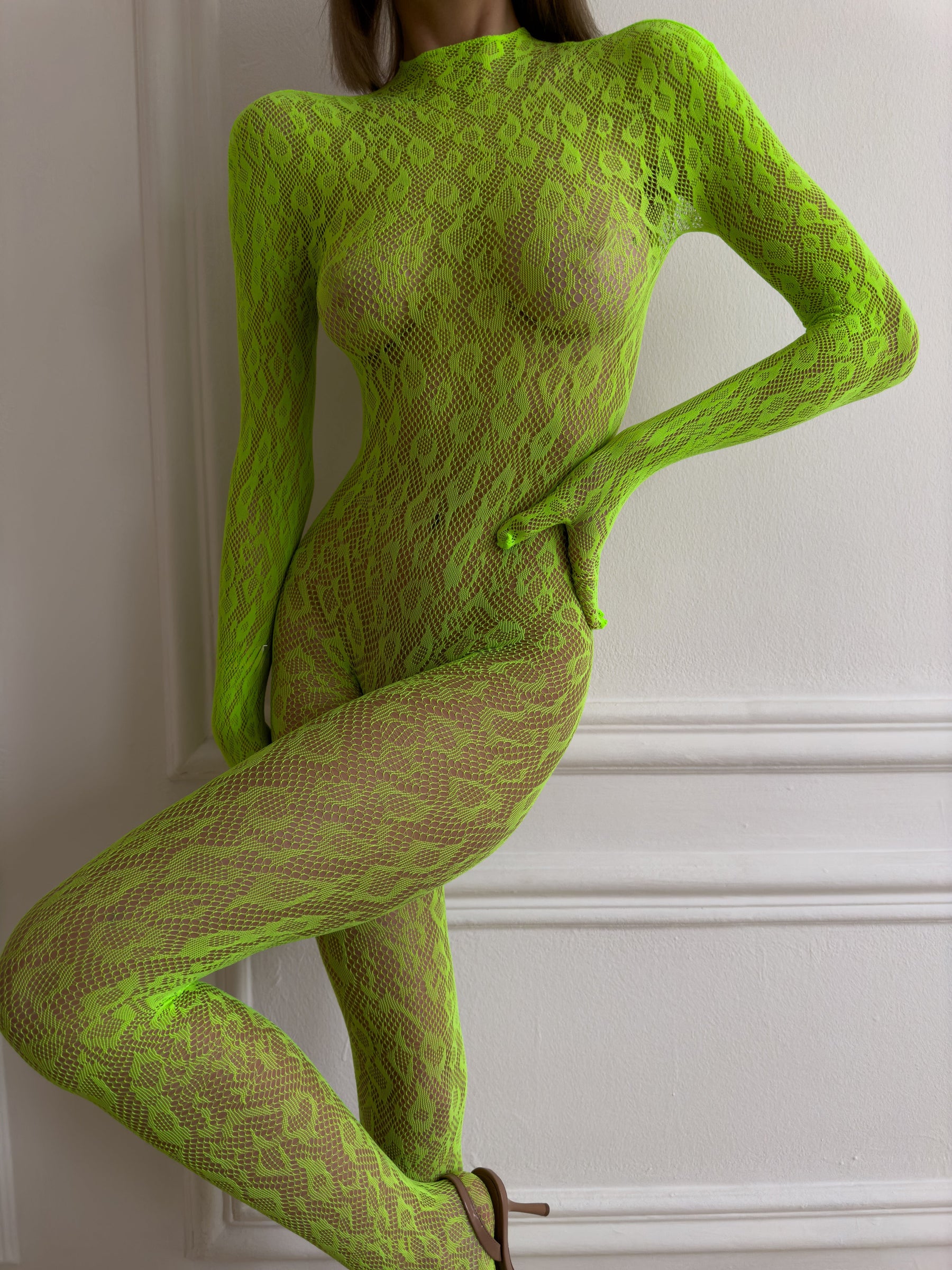 LIBIDO Bodystocking - Neon