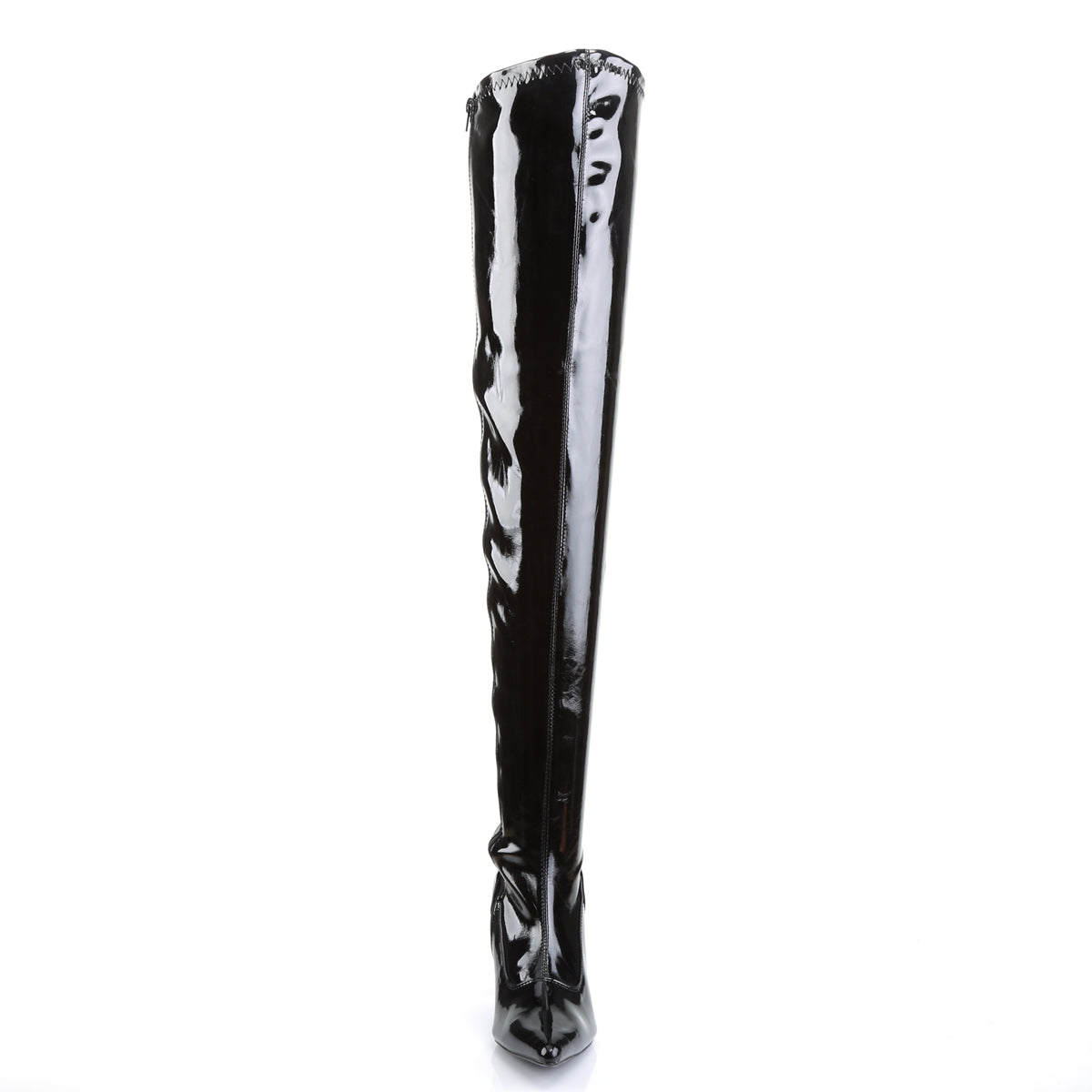 LUST-3000 Black Thigh High Boots Black Multi view 5