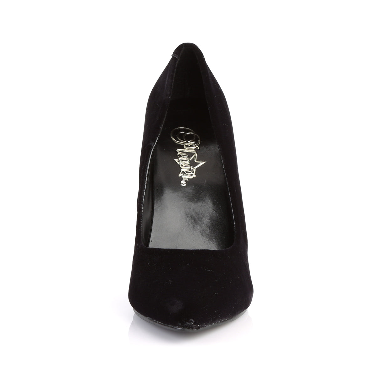 SEDUCE-420 Velvet Black Pump High Heel Black Multi view 5