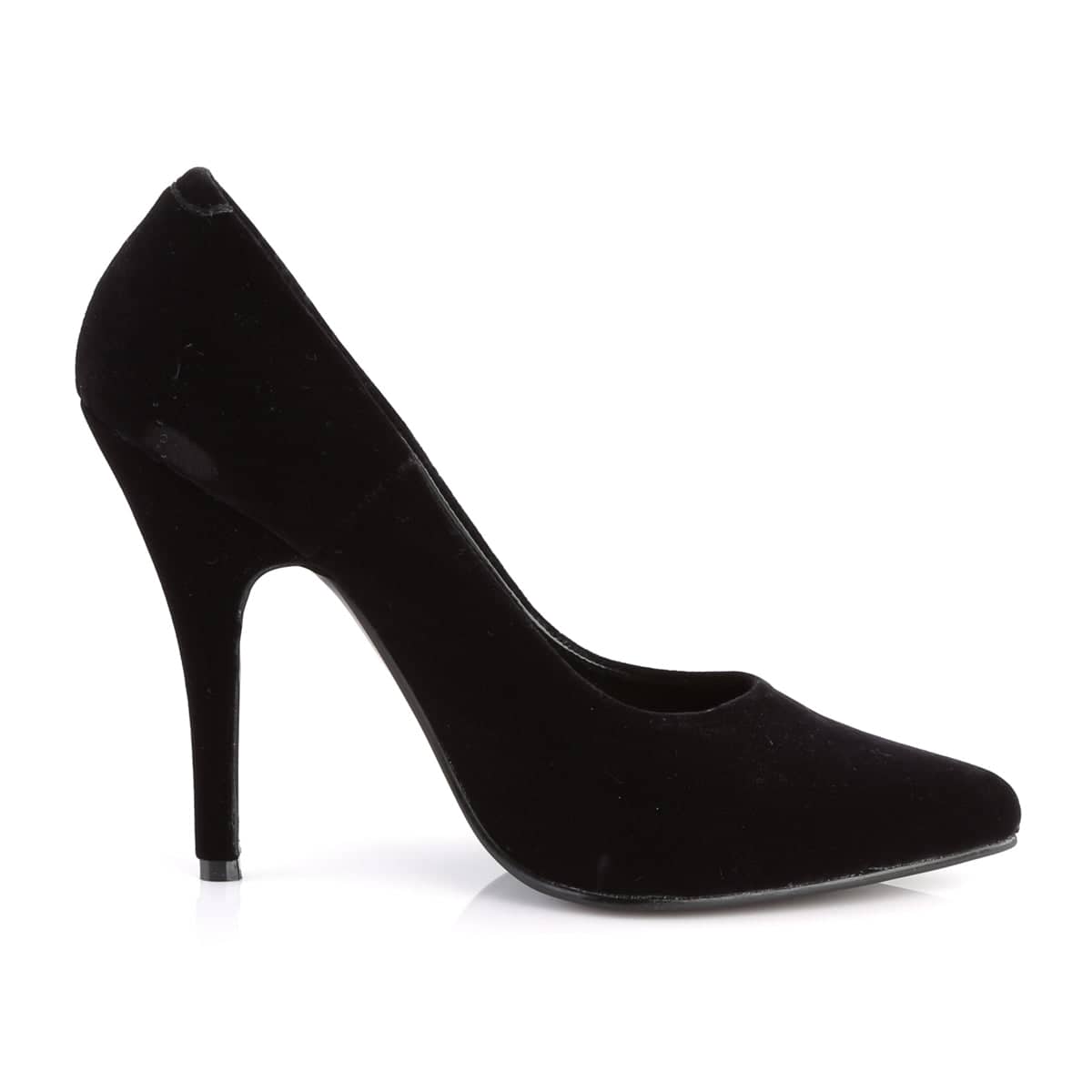 SEDUCE-420 Black Velvet Heels