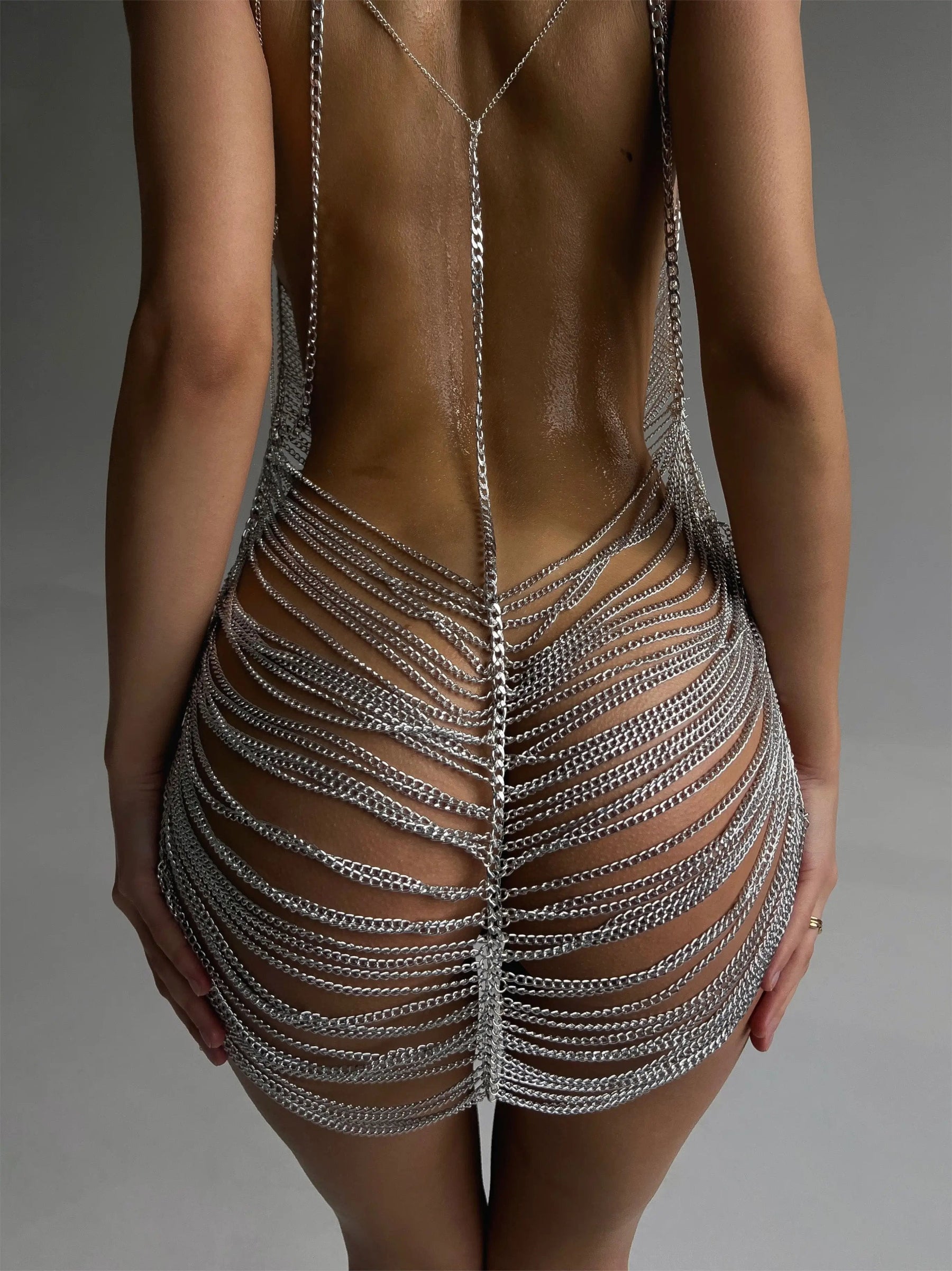SIREN Silver Dress