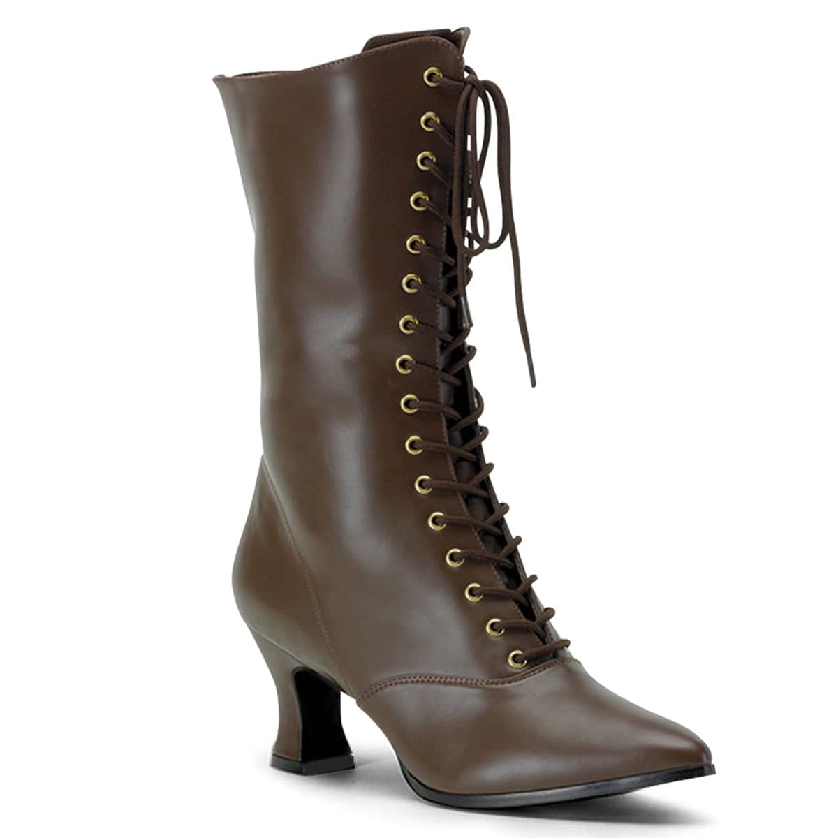 VICTORIAN-120 Black Calf High Boots