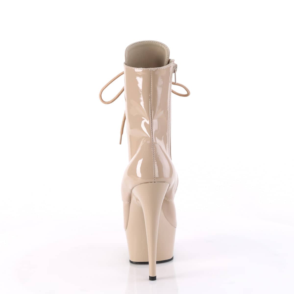 DELIGHT-1020 Nude Calf High Boots