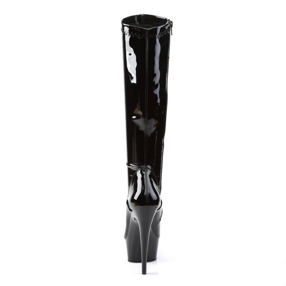 DELIGHT-2000 Black Knee High Boots UK 3 (BEEN TRIED ON)