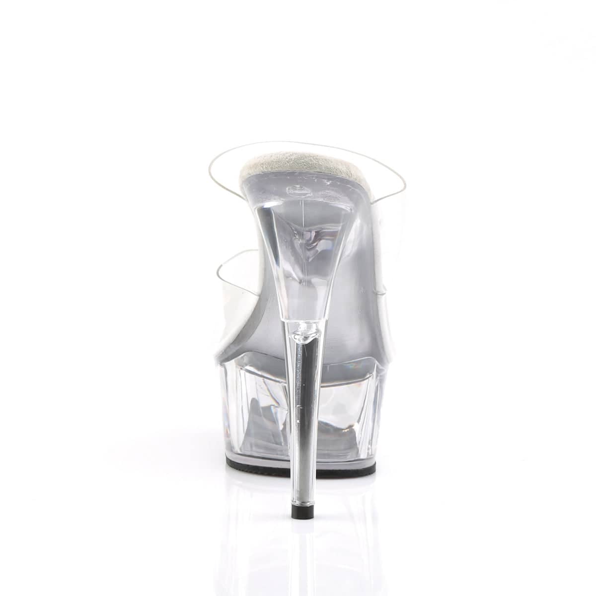 DELIGHT-602 Clear Peep Toe High Heel