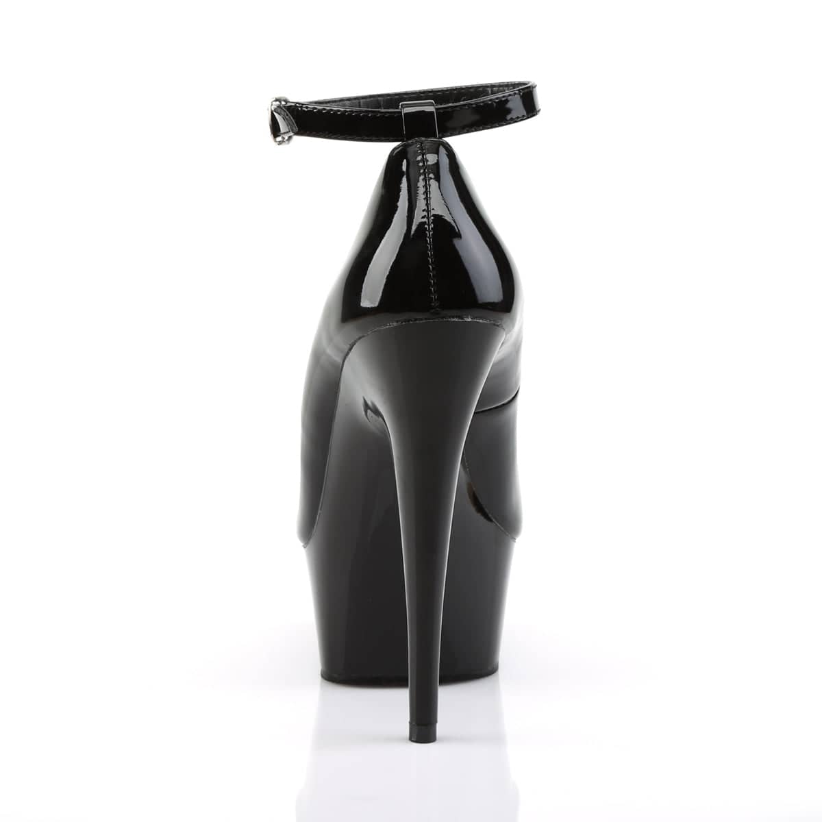 DELIGHT-686 Black Ankle Pumps High Heel