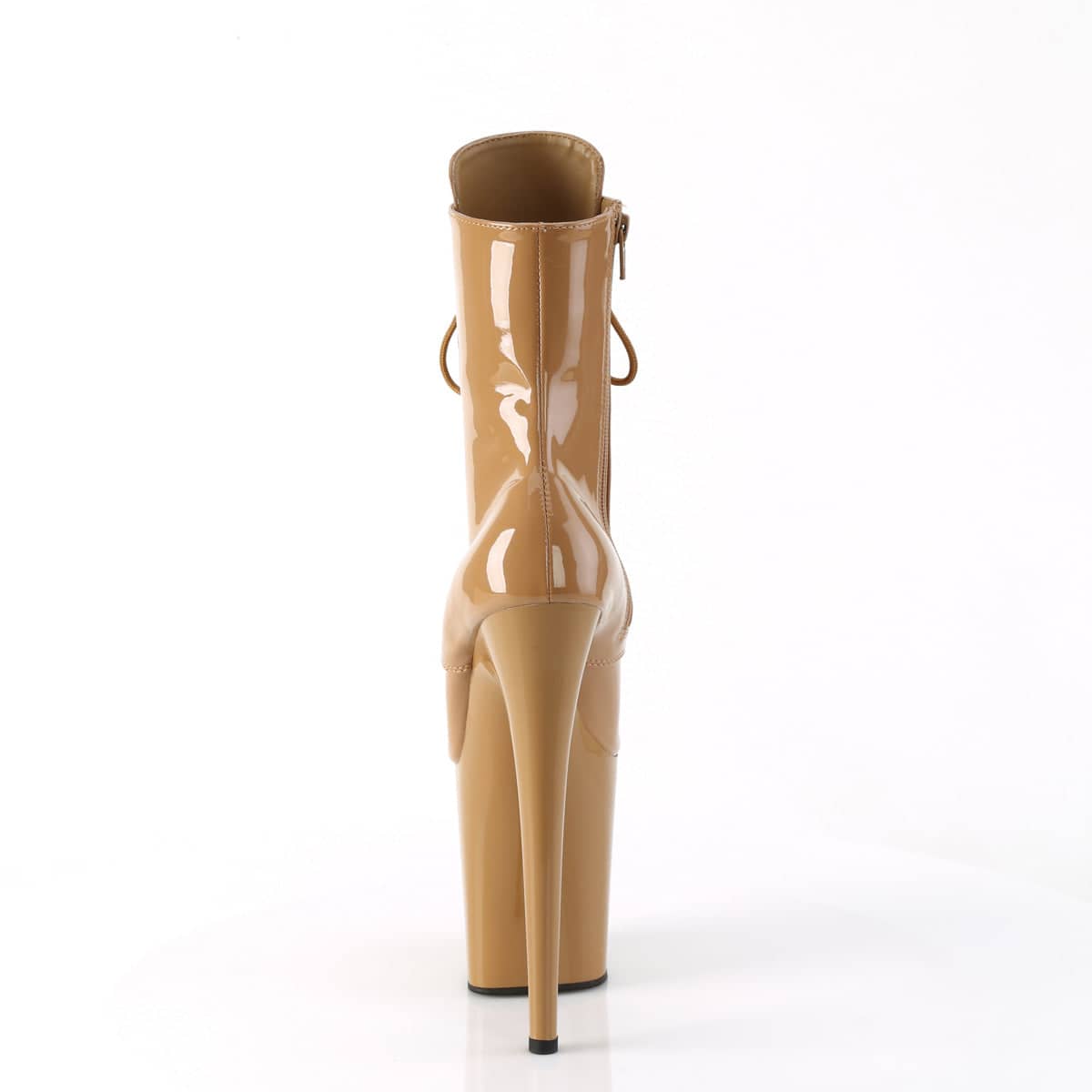 FLAMINGO-1020 Nude Calf High Boots