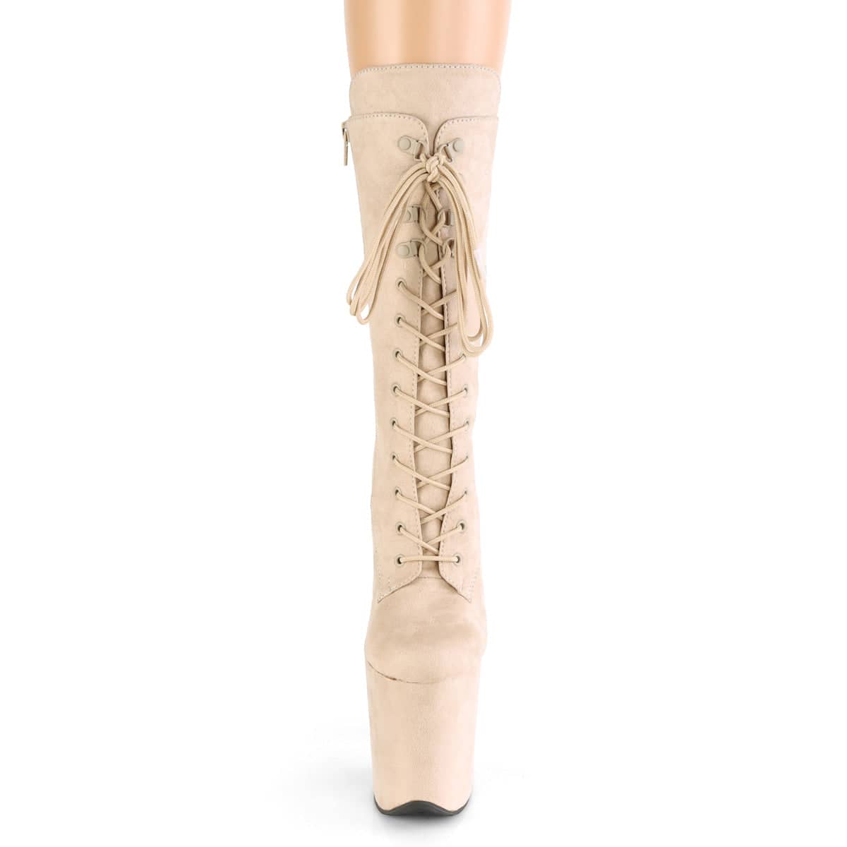 FLAMINGO-1050FS Nude Calf High Boots