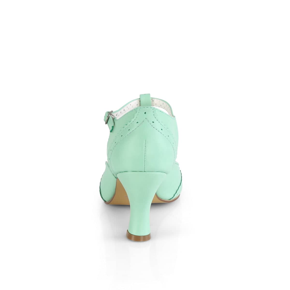 Flapper 26 Mint Green Kitten Heels