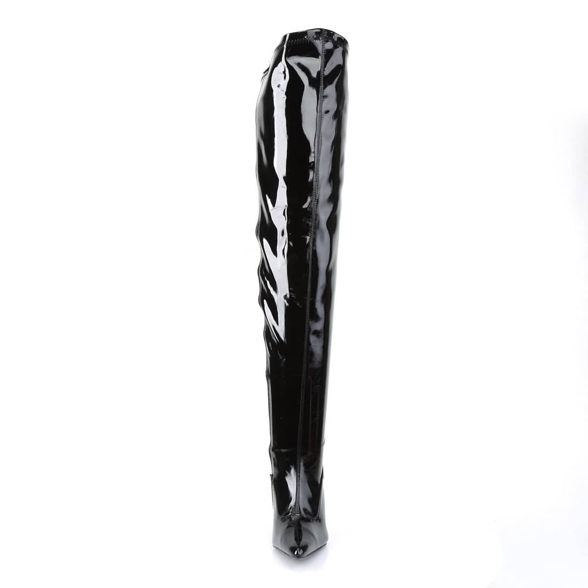 LUST-3000X Black Thigh High Boots