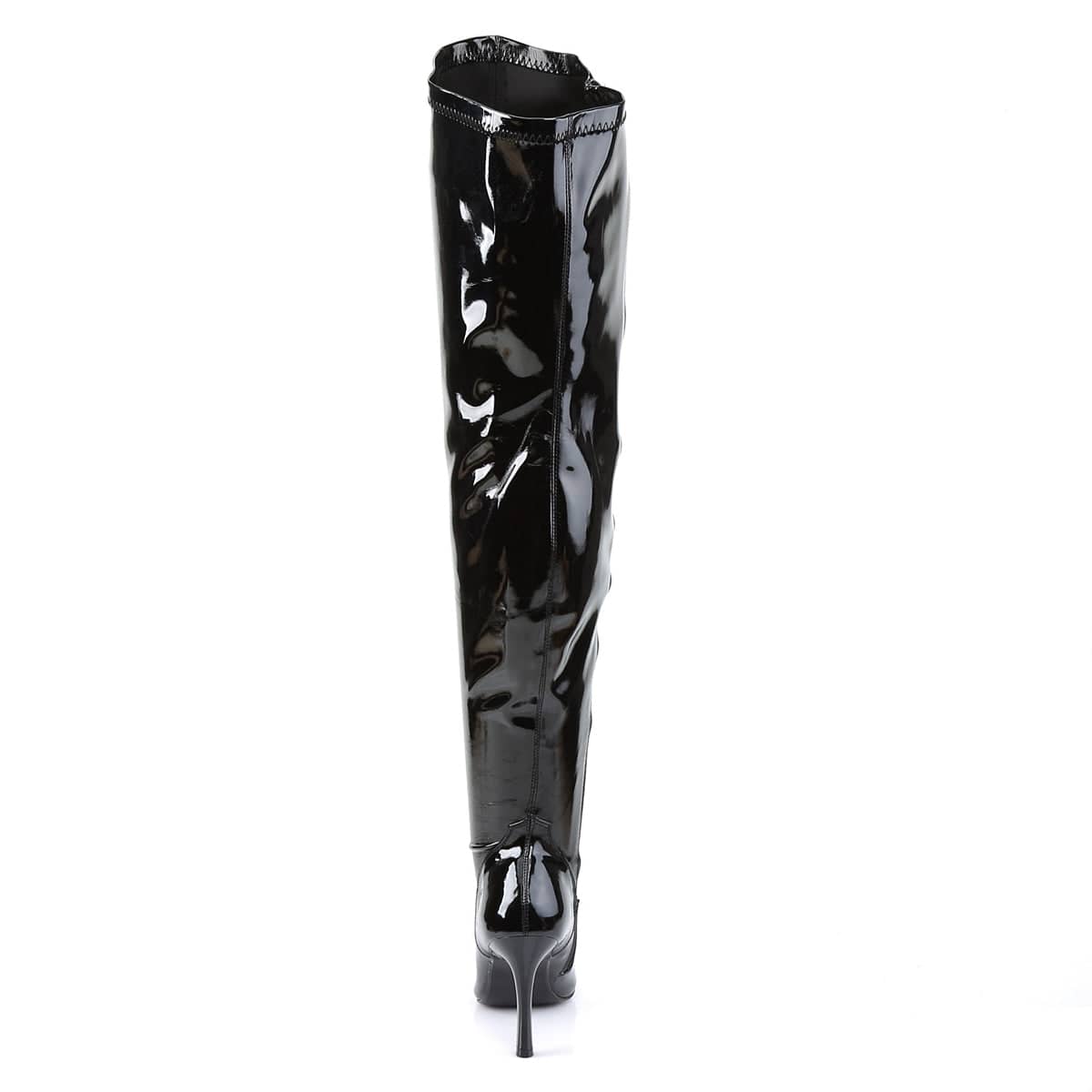 LUST-3000X Black Thigh High Boots