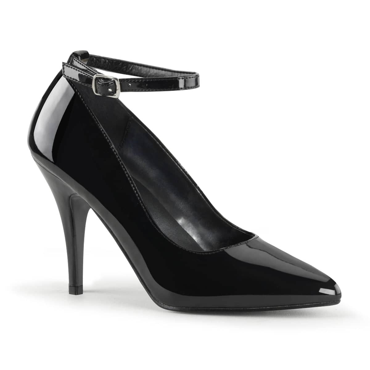 VANITY-431 Black Ankle Pumps High Heel