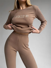 EASE 2 Piece Loungewear Set - Beige