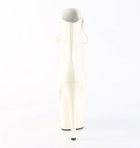 ADORE-1020 White Platform Ankle Boots
