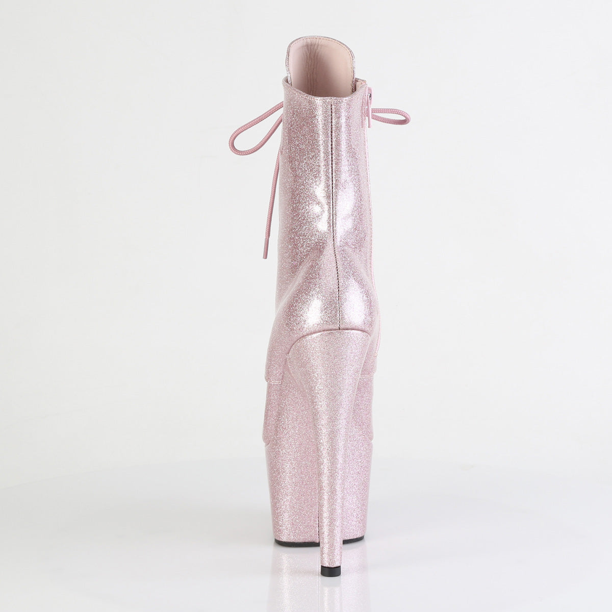 ADORE-1020GP Baby Pink Glitter Calf High Boots  Multi view 3