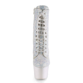 ADORE-1020LG Black & Blue Calf High Boots White Multi view 5