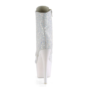 ADORE-1020LG Black & Blue Calf High Boots White Multi view 3