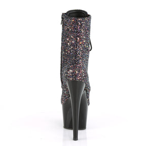 ADORE-1020LG Black & Blue Calf High Boots Black & Purple Multi view 3