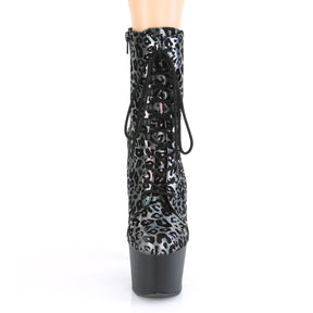 ADORE-1020LP Black & Multi Colour Calf High Boots Black & Multi Colour Multi view 5