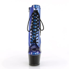 ADORE-1020SHG Black & Purple Calf High Boots Black & Purple Multi view 5